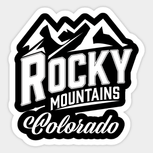 Rocky Mountains Sticker